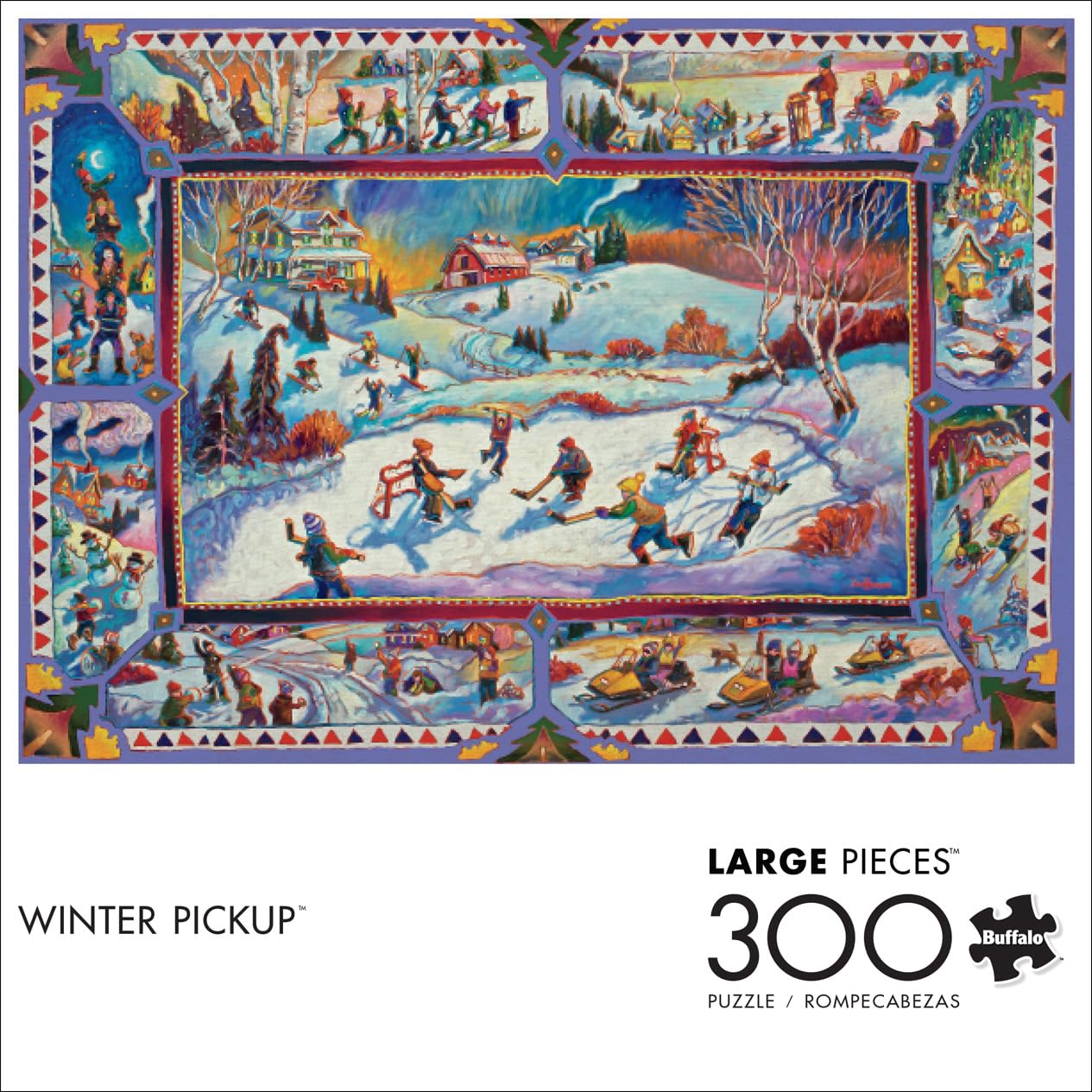 Foto 3 pulgar | Rompecabezas Buffalo Games Winter Pickup, 300 Piezas - Venta Internacional.