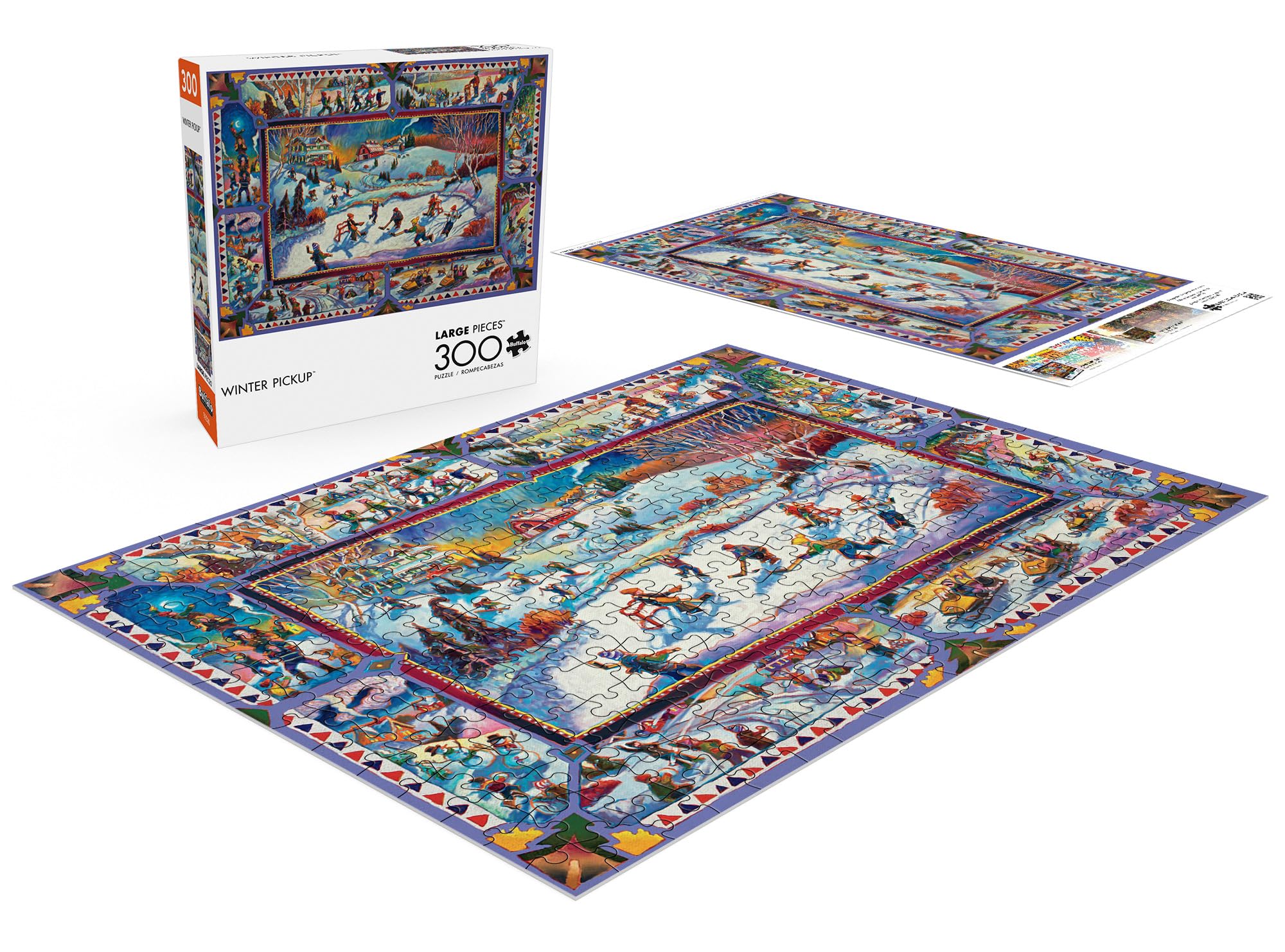 Foto 5 pulgar | Rompecabezas Buffalo Games Winter Pickup, 300 Piezas - Venta Internacional.