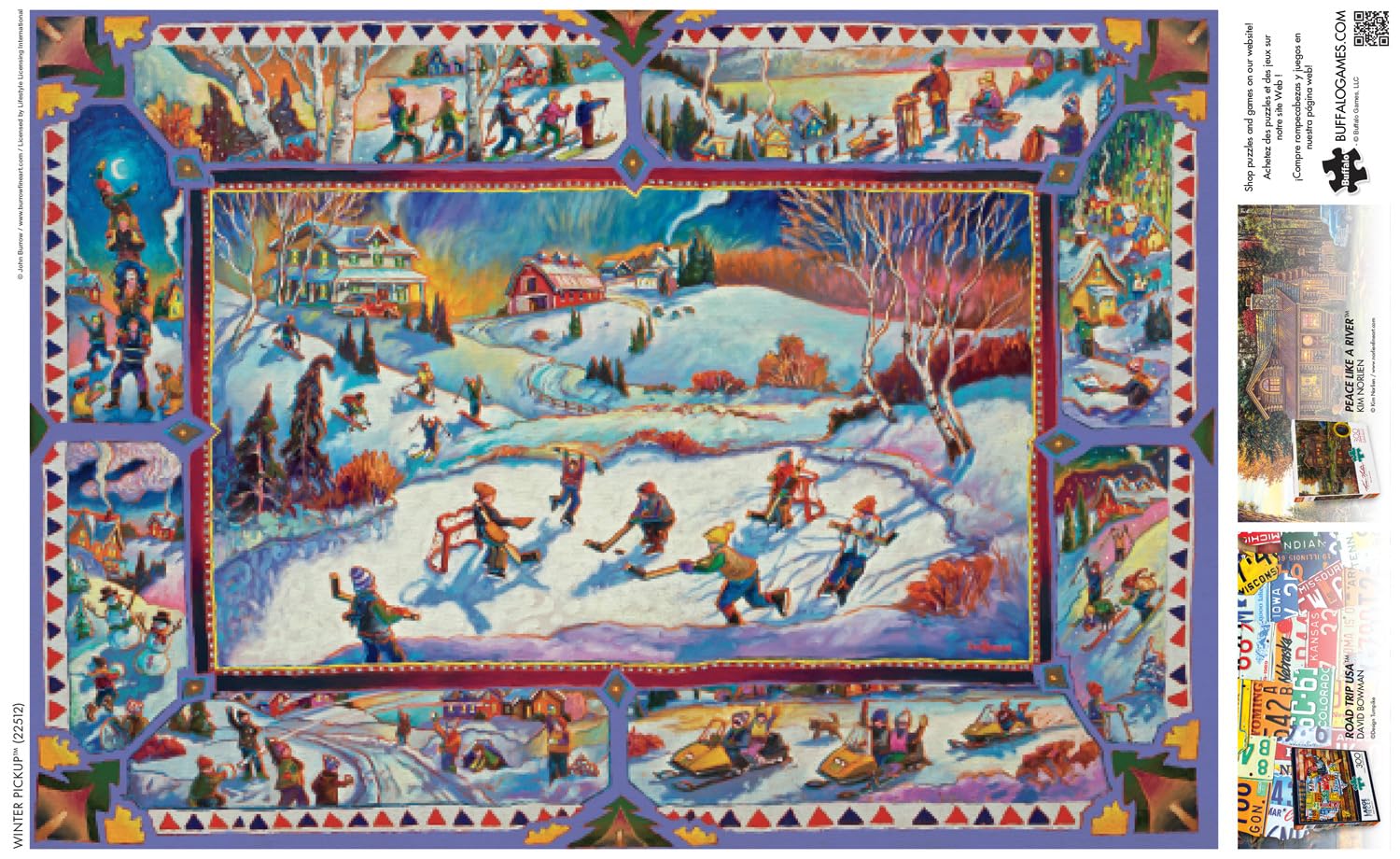 Foto 5 | Rompecabezas Buffalo Games Winter Pickup, 300 Piezas - Venta Internacional.