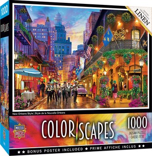 Foto 1 | Rompecabezas Masterpieces Estilo Nueva Orleans 1000 Piezas - Venta Internacional.