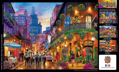 Foto 4 | Rompecabezas Masterpieces Estilo Nueva Orleans 1000 Piezas - Venta Internacional.