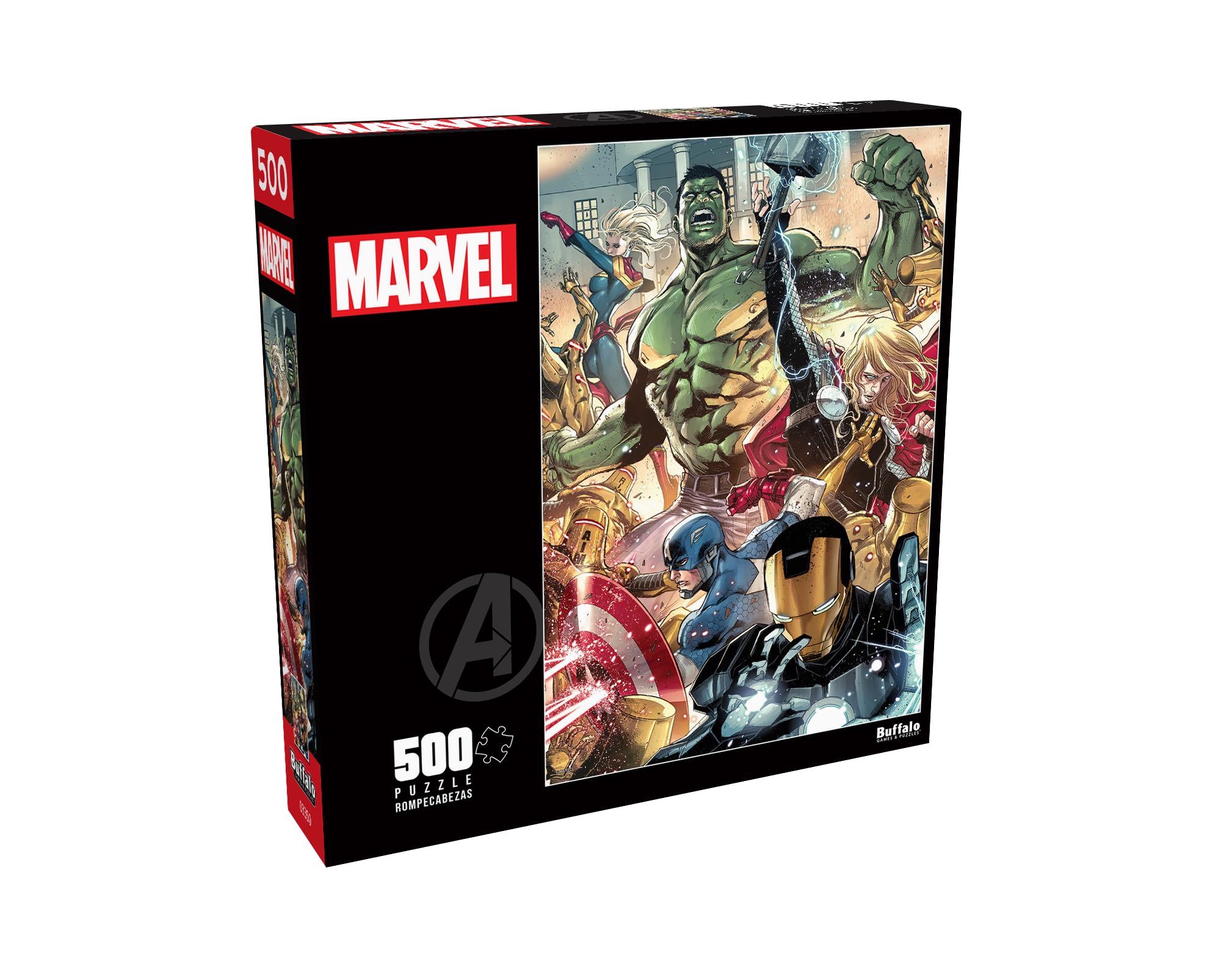 Foto 4 pulgar | Rompecabezas Buffalo Games Marvel Avengers World #14, 500 Unidades - Venta Internacional.