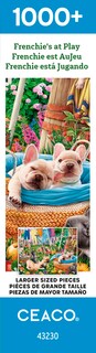 Foto 7 | Rompecabezas De 1000 Piezas De Ceaco Frenchie's At Play - Venta Internacional.