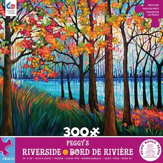 Foto 2 | Rompecabezas Ceaco Peggy's Riverside De 300 Piezas - Venta Internacional.