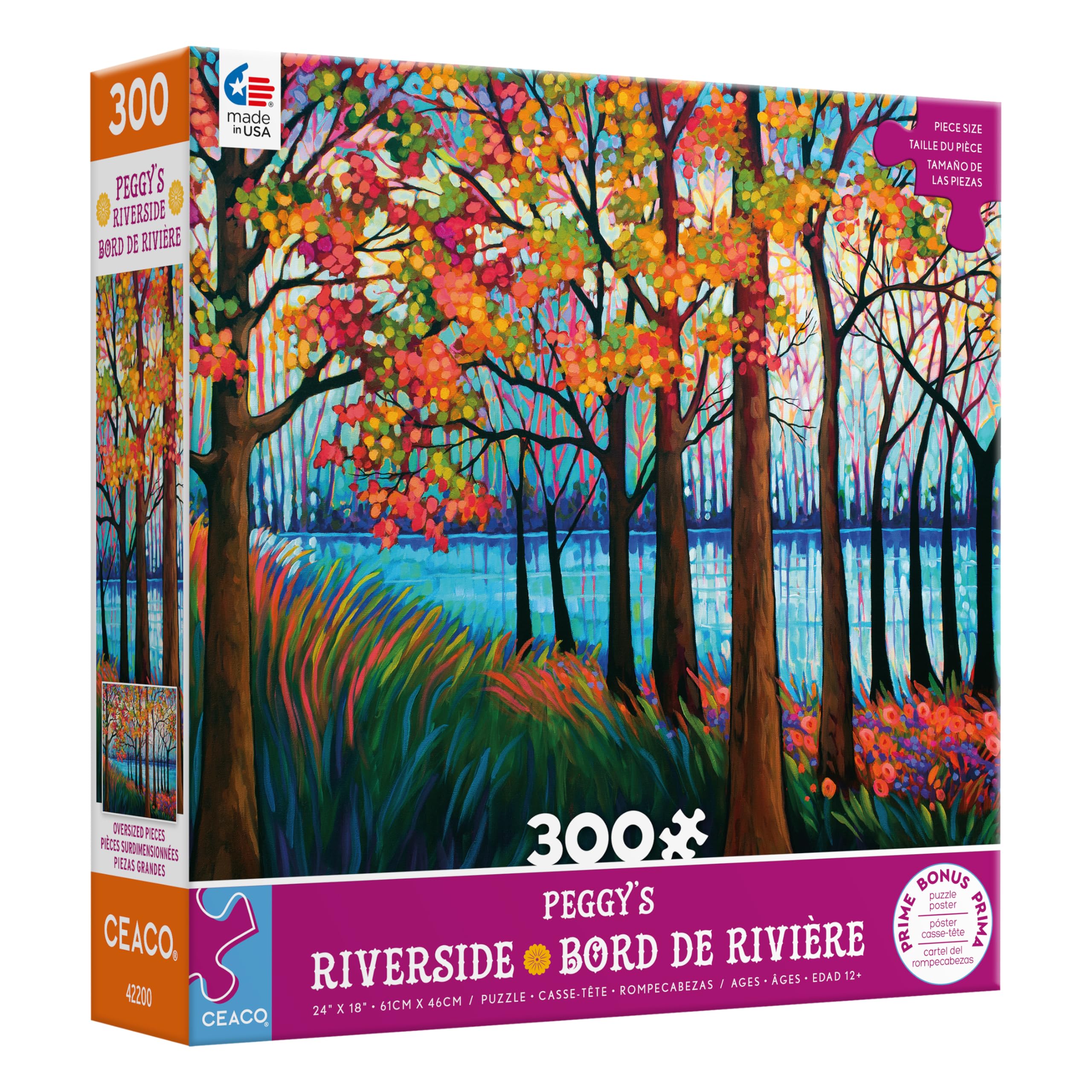 Foto 4 pulgar | Rompecabezas Ceaco Peggy's Riverside De 300 Piezas - Venta Internacional.