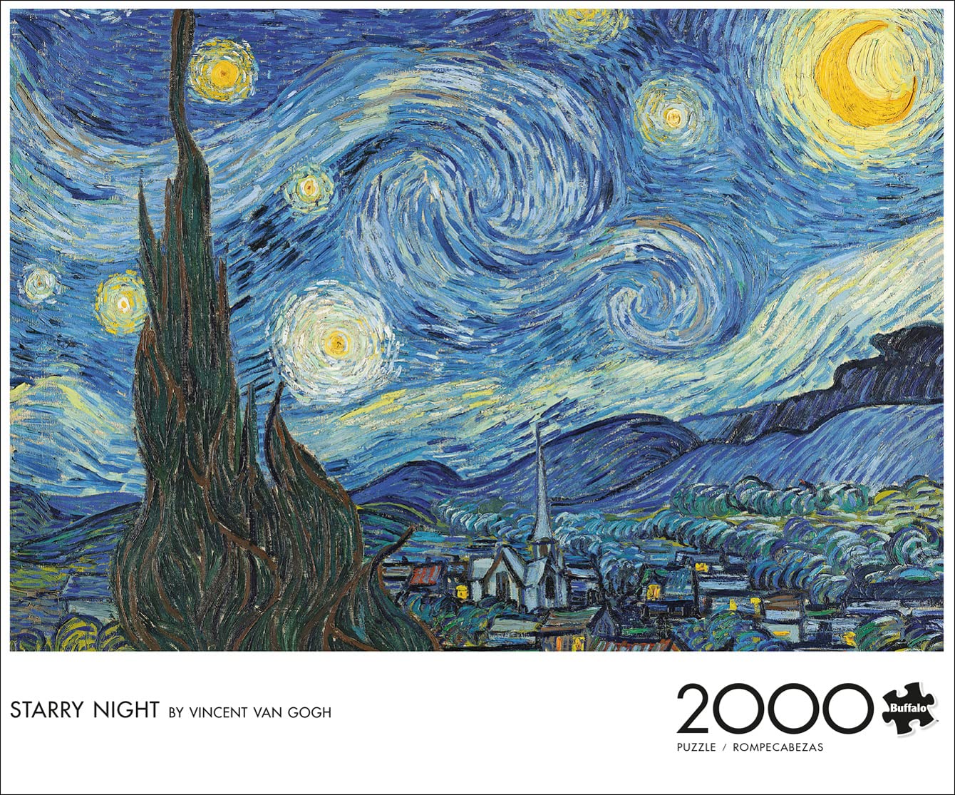 Foto 3 pulgar | Rompecabezas Buffalo Games Vincent Van Gogh Starry Night - Venta Internacional.