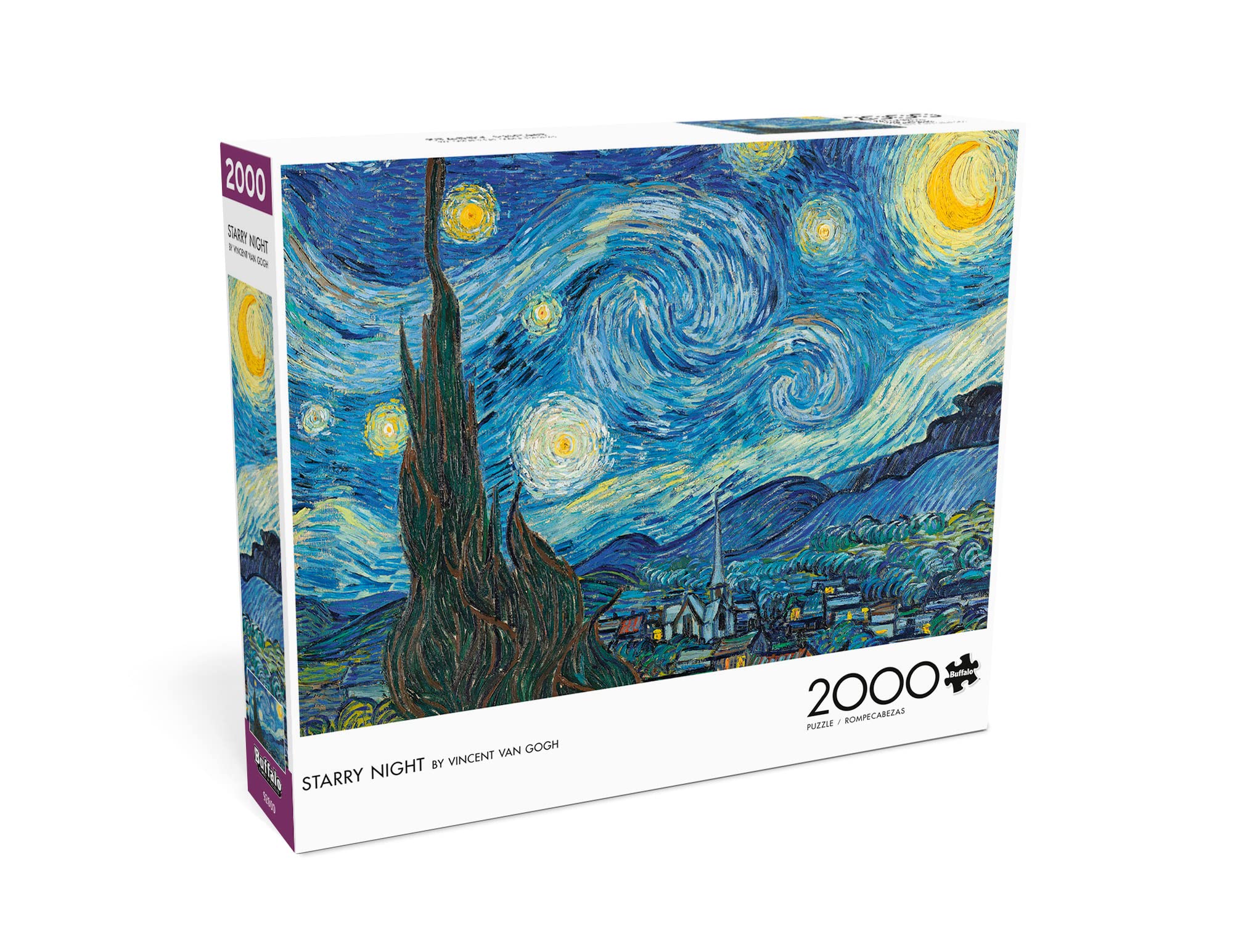 Foto 4 pulgar | Rompecabezas Buffalo Games Vincent Van Gogh Starry Night - Venta Internacional.
