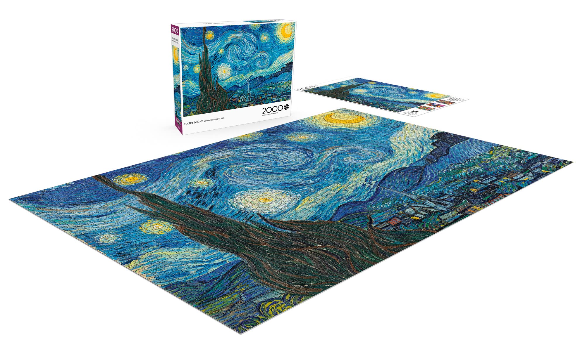 Foto 5 pulgar | Rompecabezas Buffalo Games Vincent Van Gogh Starry Night - Venta Internacional.