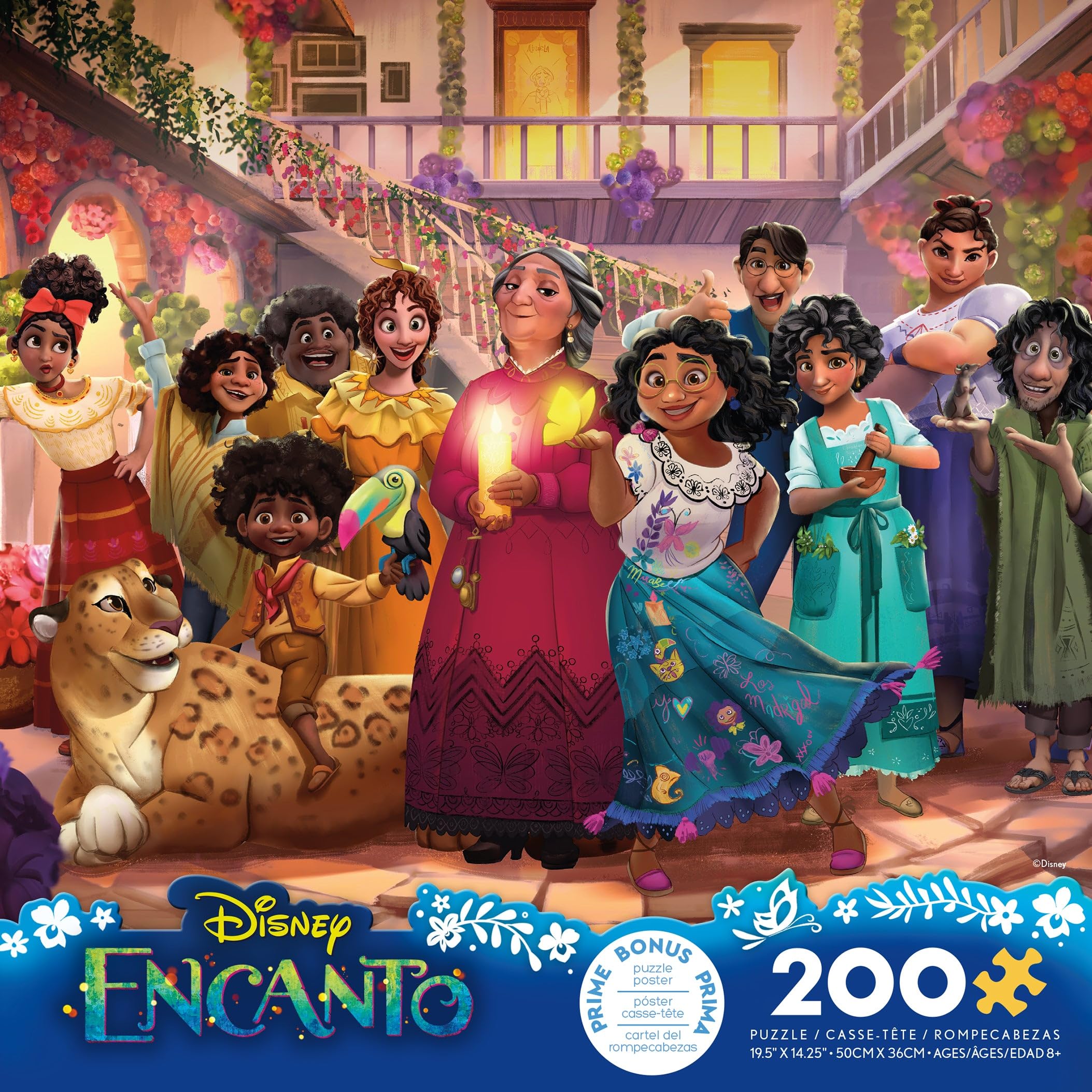 Rompecabezas Ceaco Disney Encanto Family 200 Piezas - Venta Internacional.