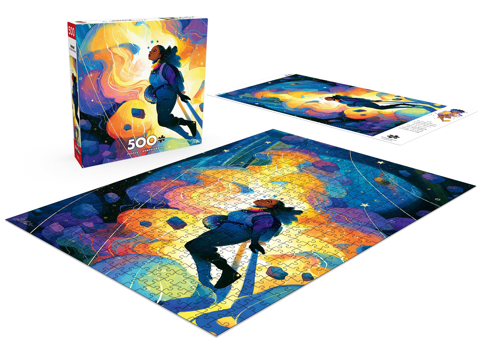 Foto 4 | Rompecabezas Buffalo Games Geneva Bowers Voyage 500 Piezas - Venta Internacional.