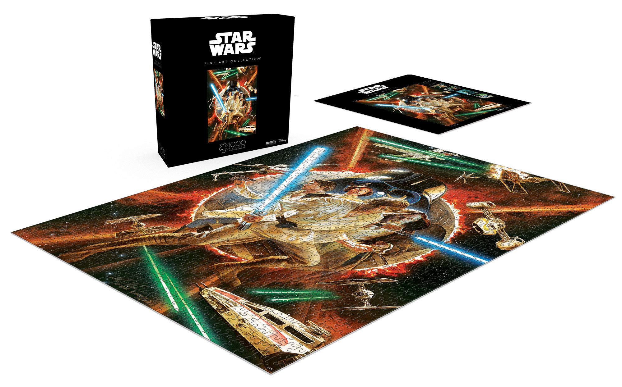 Foto 5 pulgar | Rompecabezas Buffalo Games Star Wars Comic Variant 1000 Unidades - Venta Internacional.