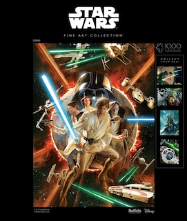 Foto 5 | Rompecabezas Buffalo Games Star Wars Comic Variant 1000 Unidades - Venta Internacional.