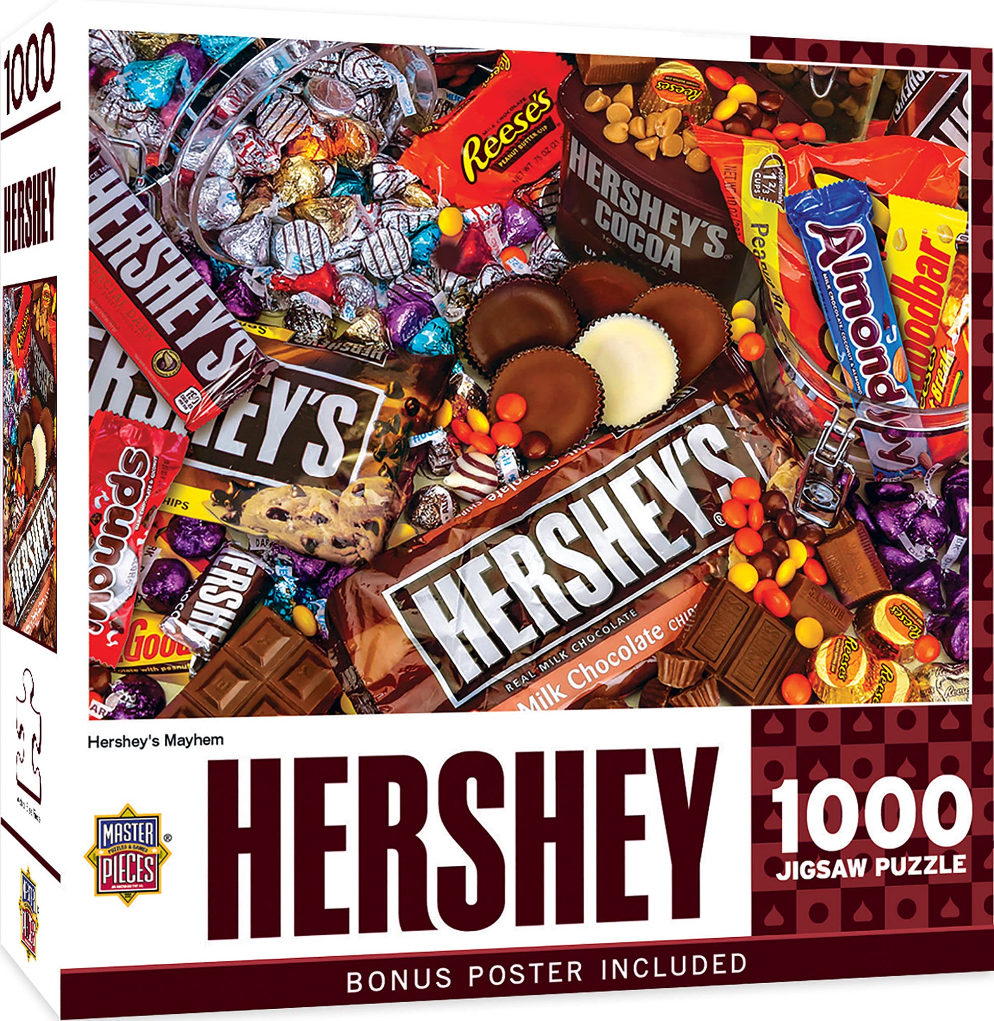 Foto 2 pulgar | Rompecabezas Masterpieces Hershey's Mayhem 1000 Piezas - Venta Internacional.