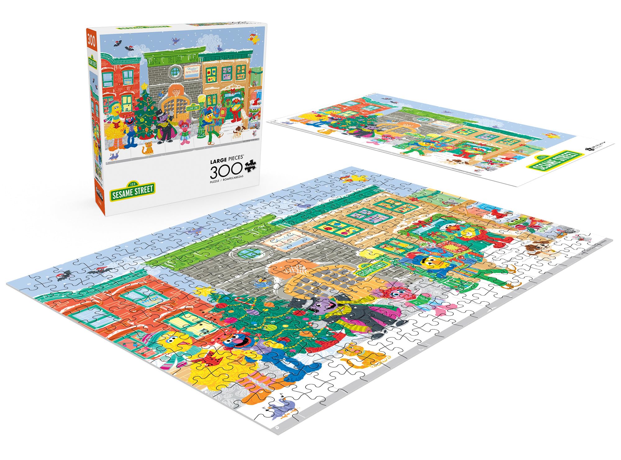 Foto 4 | Rompecabezas Buffalo Games Sesame Street Carolers De 300 Piezas - Venta Internacional.