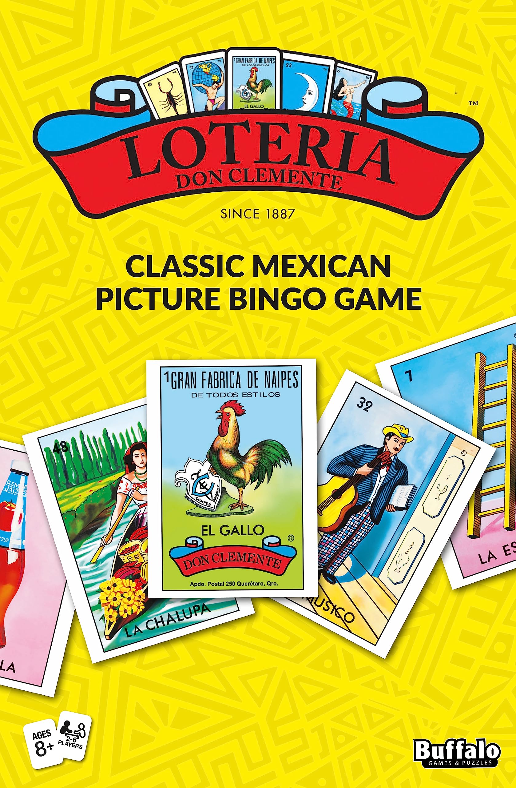 Foto 3 pulgar | Juego De Mesa Buffalo Games Loteria Classic Family Con Lata - Venta Internacional.