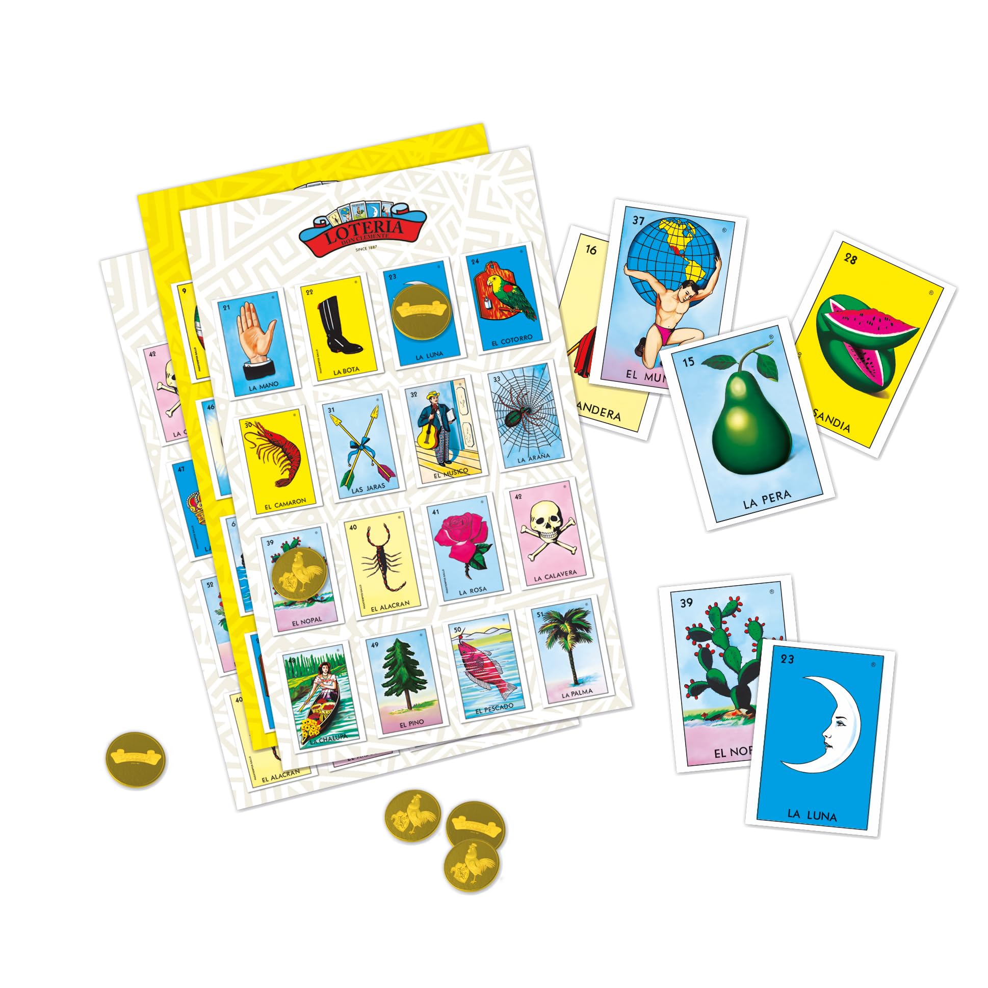 Foto 4 pulgar | Juego De Mesa Buffalo Games Loteria Classic Family Con Lata - Venta Internacional.