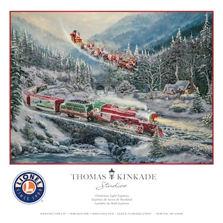 Foto 4 | Rompecabezas Ceaco Thomas Kinkade Christmas Light Express, 500 Unidades - Venta Internacional.
