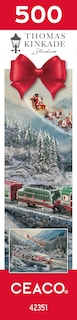 Foto 6 | Rompecabezas Ceaco Thomas Kinkade Christmas Light Express, 500 Unidades - Venta Internacional.