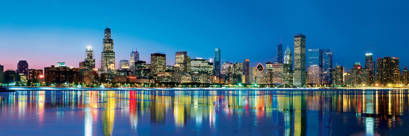 Foto 7 | Rompecabezas Masterpieces Chicago Skyline 1000 Piezas - Venta Internacional.