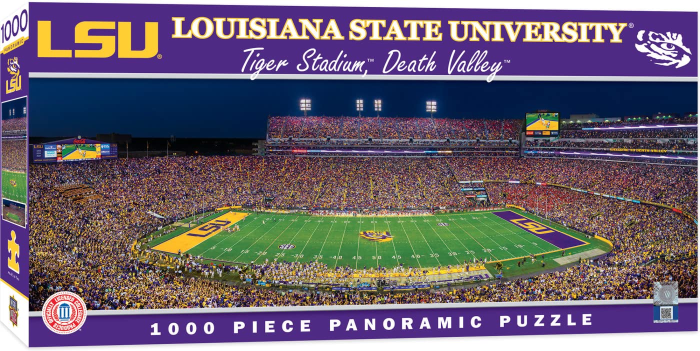 Rompecabezas Masterpieces Ncaa Lsu Tigers 1000 Piezas - Venta Internacional.