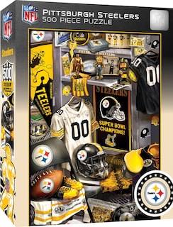 Foto 1 | Rompecabezas Masterpieces Game Day 500 Piezas Nfl Steelers - Venta Internacional.