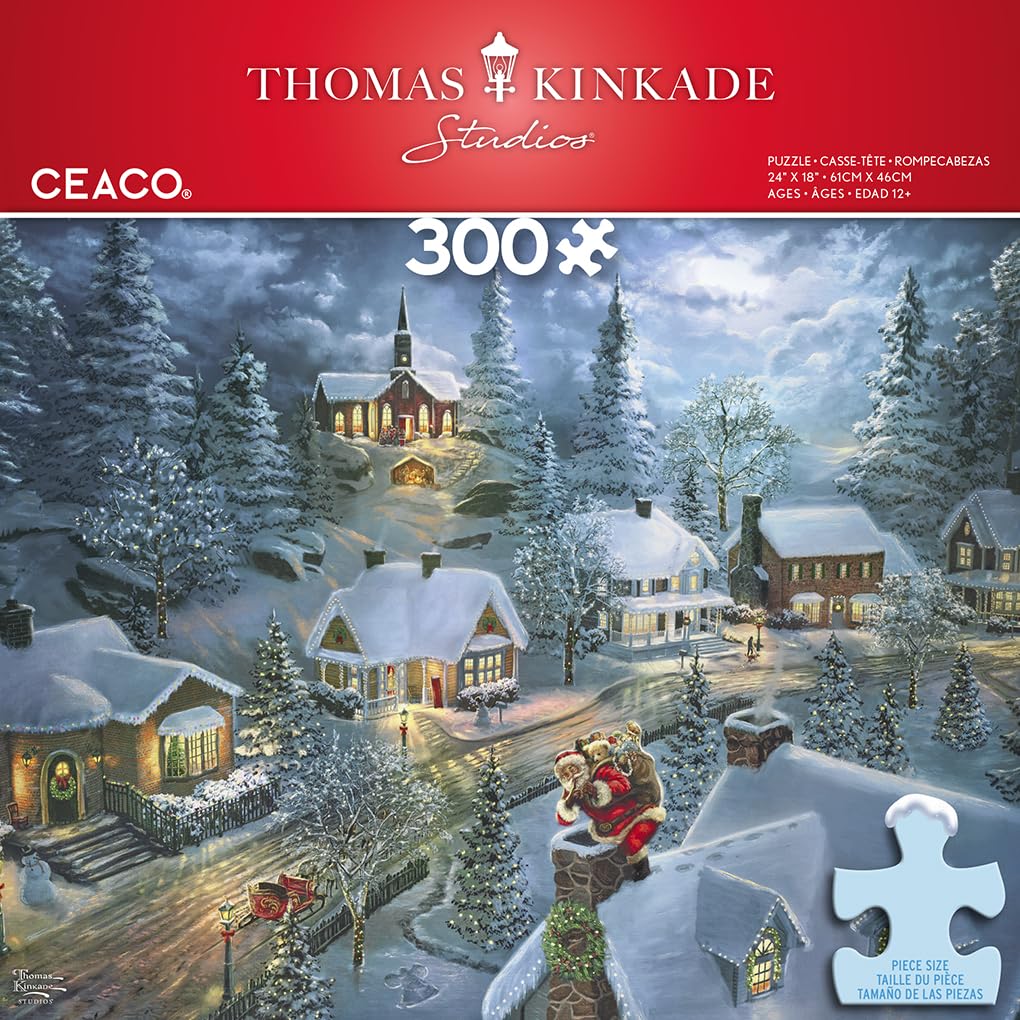 Foto 3 pulgar | Rompecabezas Ceaco Holiday Santa's Silent Night, 300 Piezas - Venta Internacional.