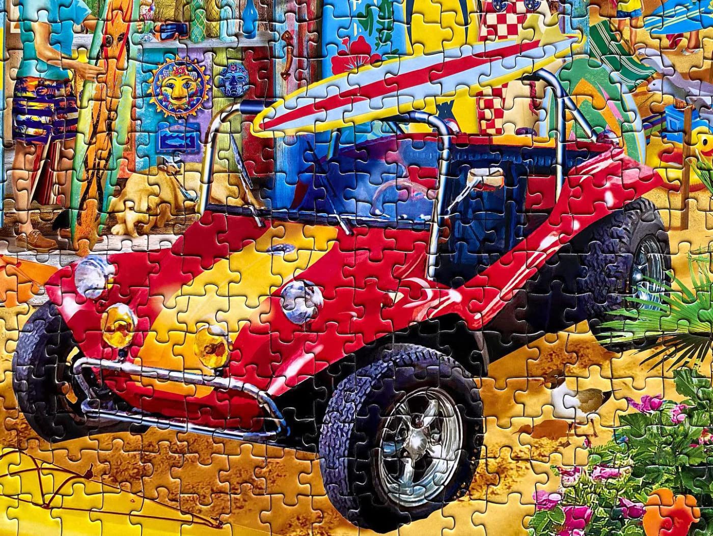Foto 8 pulgar | Rompecabezas Masterpieces Seek & Find 1000 Pieces Beach - Venta Internacional.