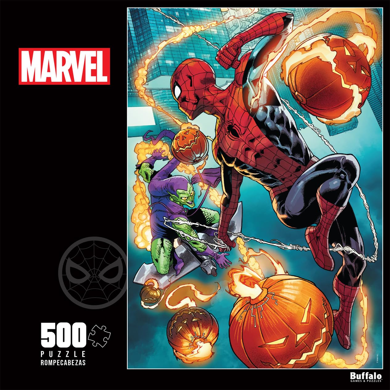 Foto 3 pulgar | Rompecabezas Buffalo Games Marvel Spider-man Contra Green Goblin - Venta Internacional.
