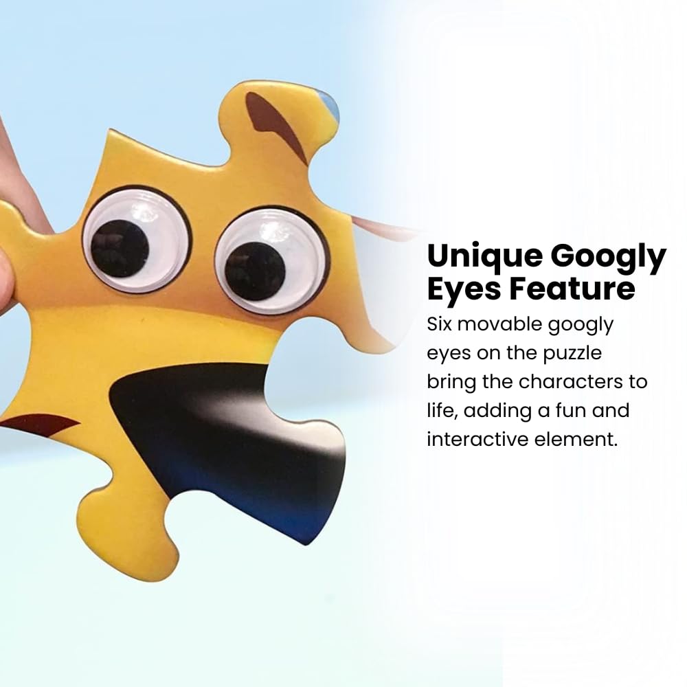 Foto 7 pulgar | Rompecabezas Masterpieces Vehicles Con Googly Eyes, 48 Piezas, 4+y - Venta Internacional.