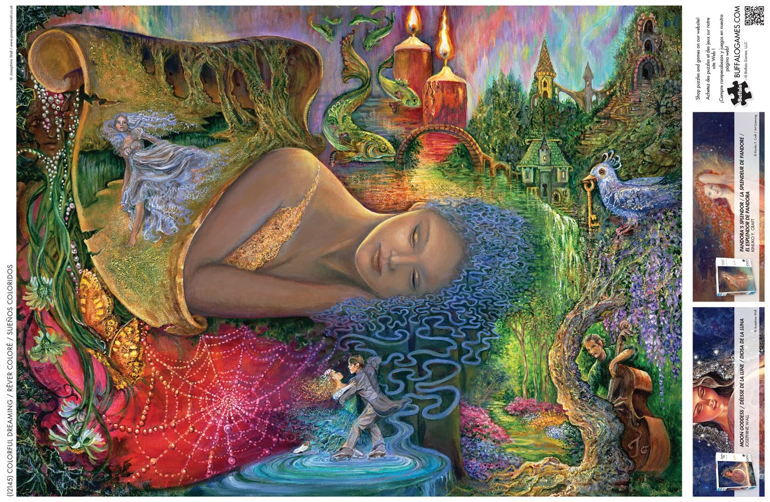 Foto 6 pulgar | Rompecabezas Buffalo Games Josephine Wall Colorful Dreaming - Venta Internacional.
