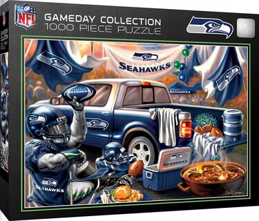 Foto 1 | Rompecabezas Masterpieces Nfl Seattle Seahawks 1000 Piezas - Venta Internacional.