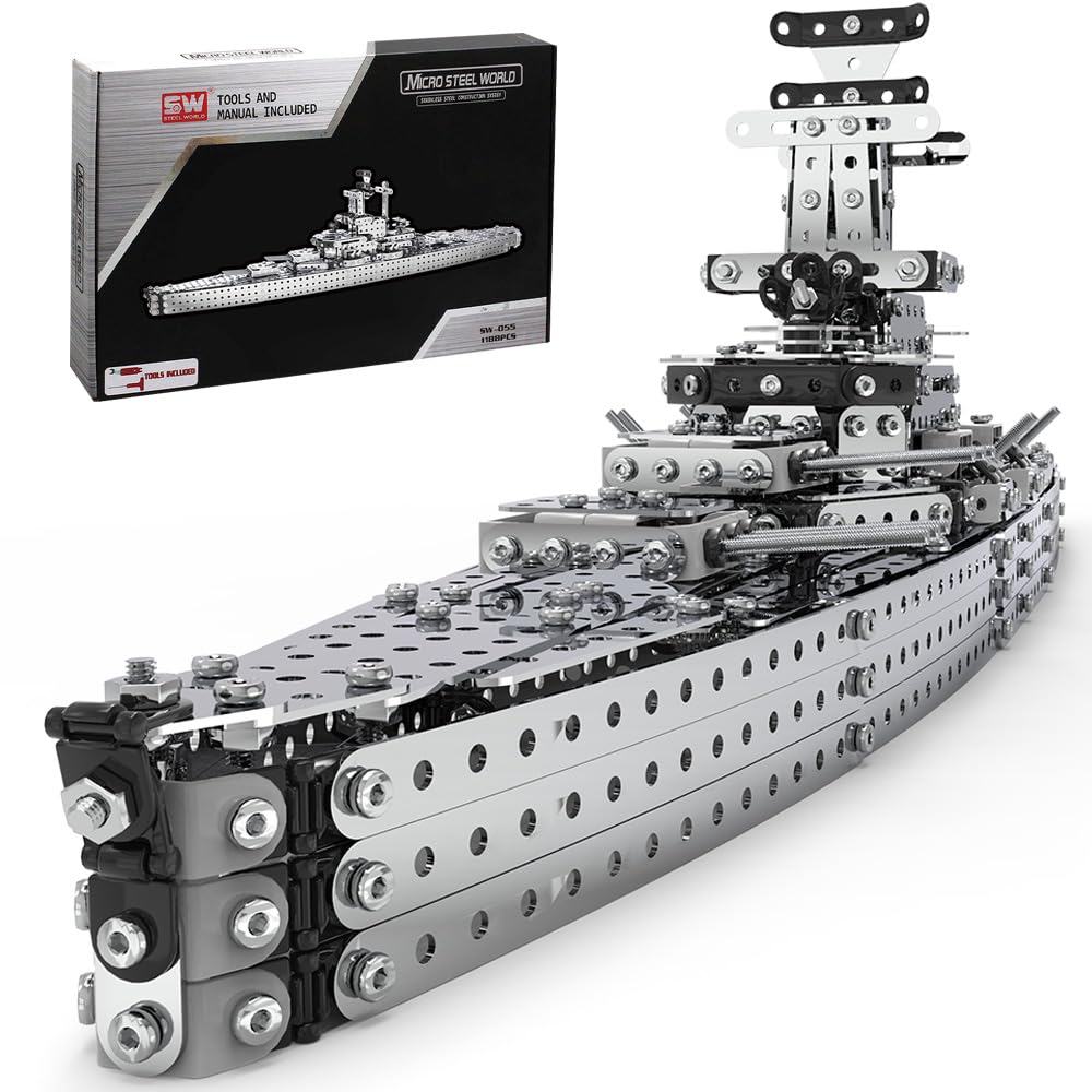 Foto 2 pulgar | Set De Montaje De Rompecabezas De Metal 3d Bytewar Kirov Class Cruiser - Venta Internacional.