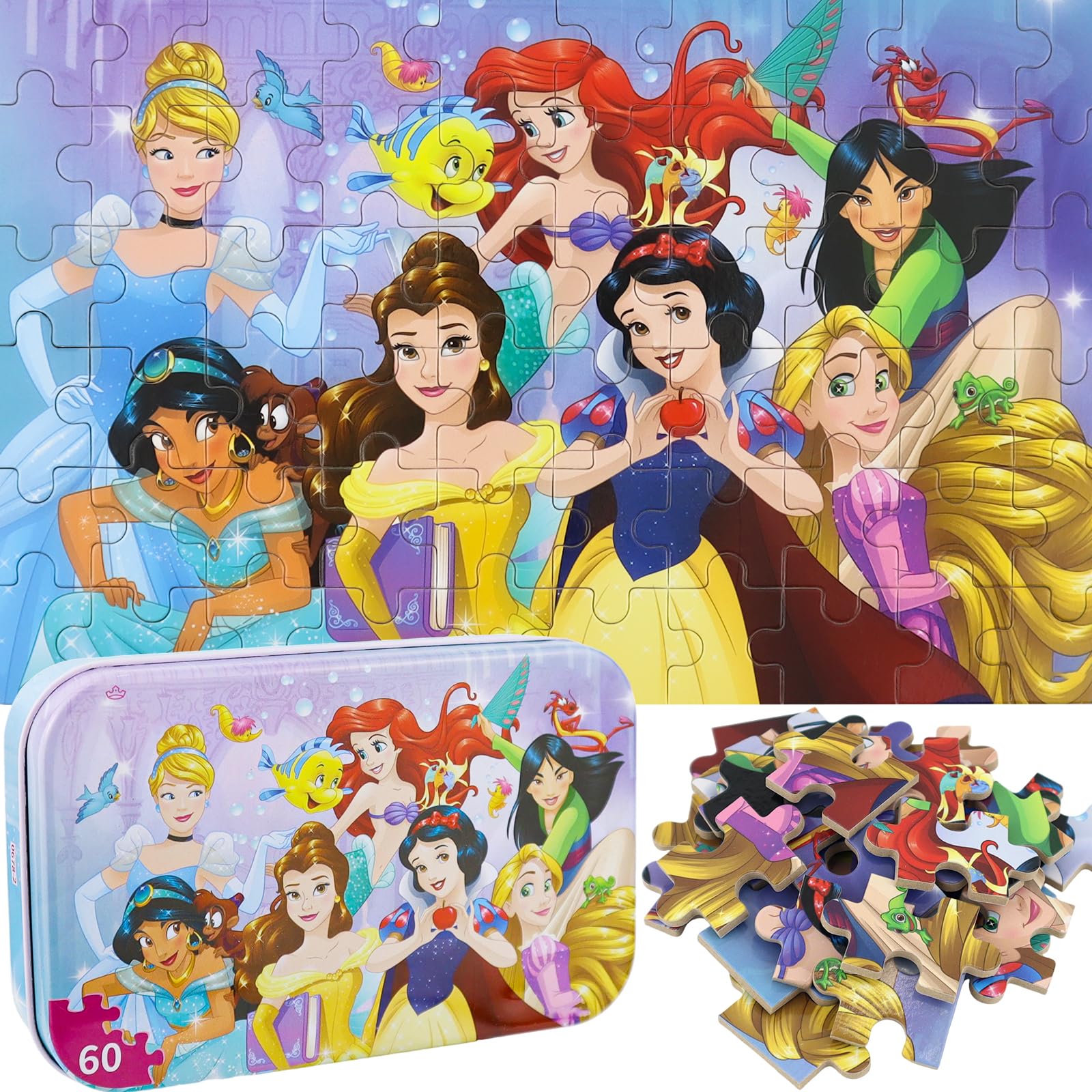 Rompecabezas Neilden Para Niños De 4 A 8 Años, 60 Piezas De Regalo - Venta Internacional.