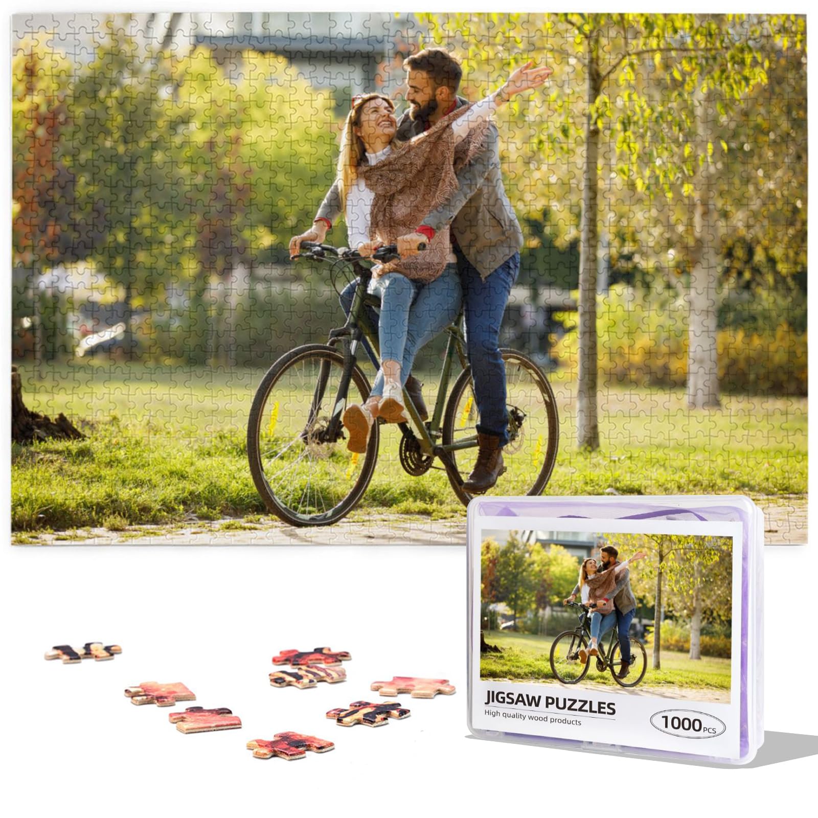Puzle Personalizado A Partir De Una Foto De Madera De 1000 Piezas Para Adulto/niño - Venta Internacional.