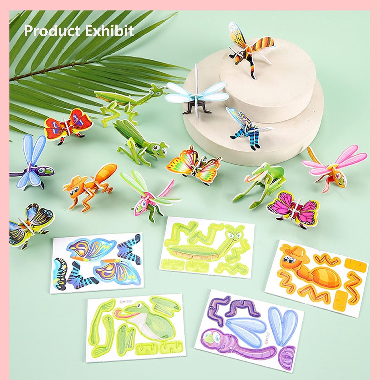 Foto 7 pulgar | Puzle De Dibujos Animados 3d Flowarmth, 30 Unidades, Educativo Para Niños De 4 A 8 Años - Venta Internacional.