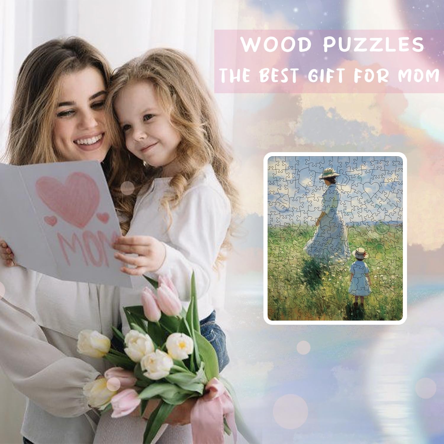 Foto 5 | Puzzle De Madera Mqj-2 Para Adultos De 200 Piezas Con Caja De Regalo - Venta Internacional.