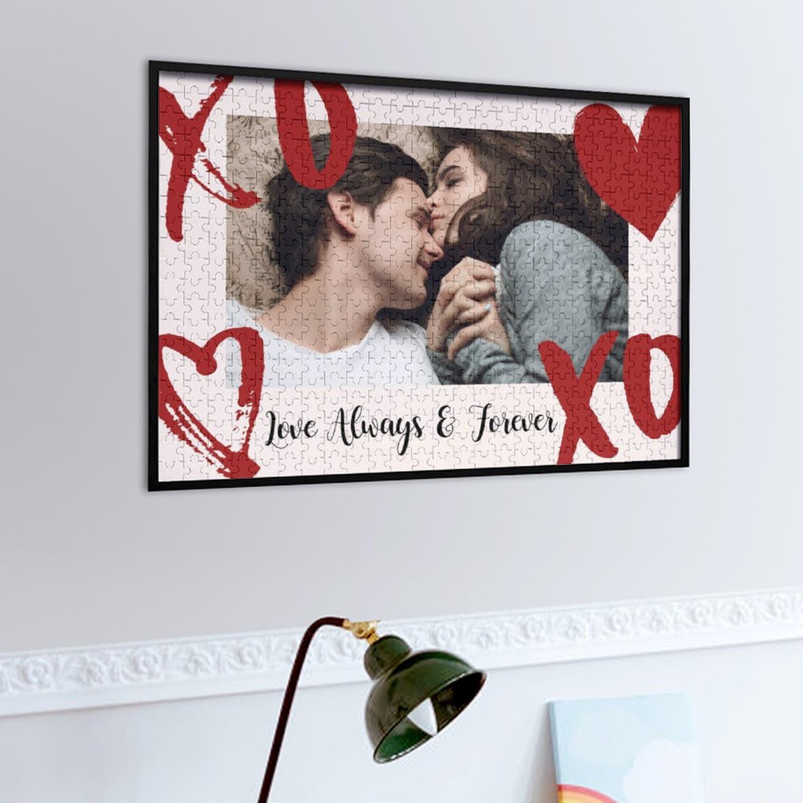 Foto 7 pulgar | Puzles Personalizados Con Imágenes De 300/500/1000 Piezas Para San Valentín - Venta Internacional.