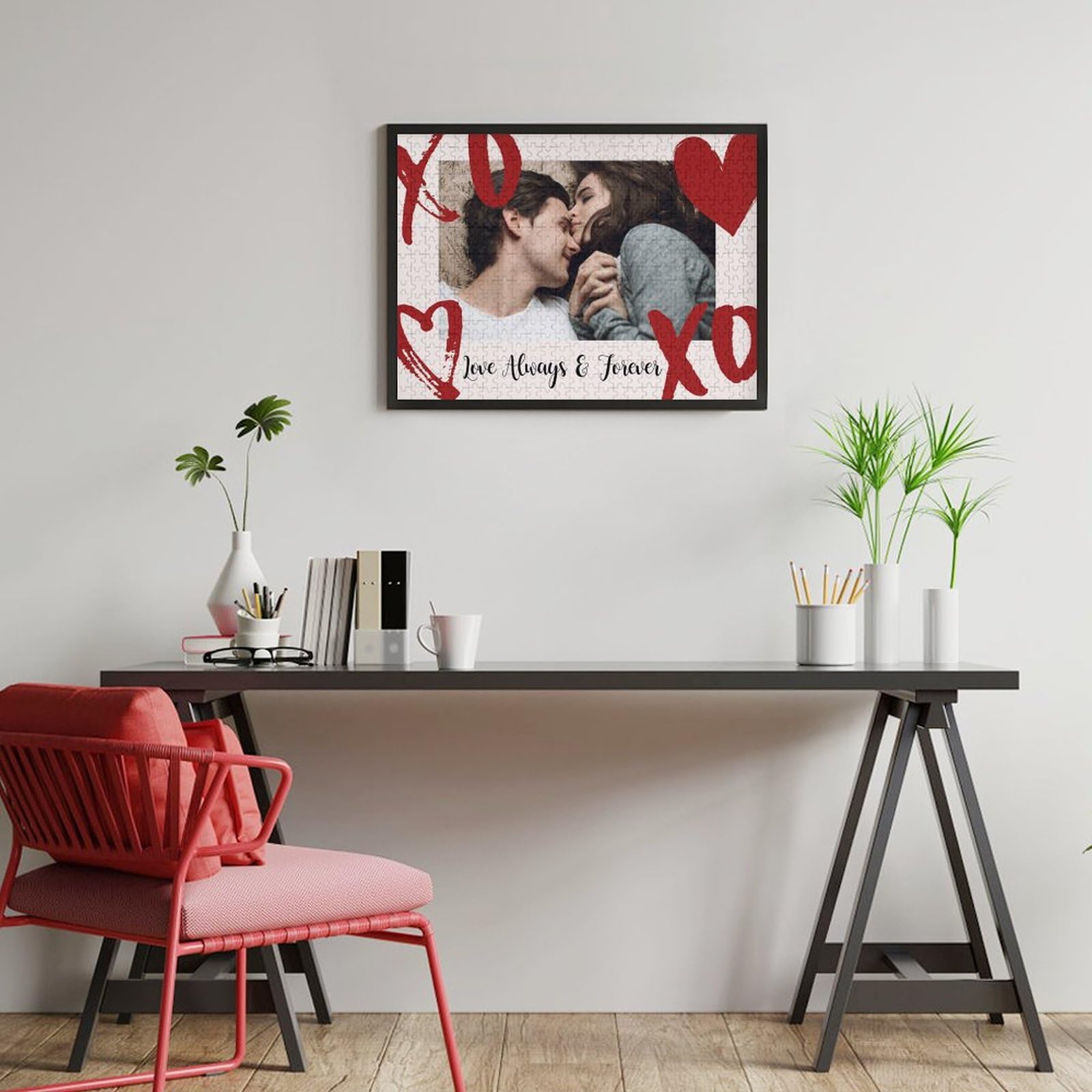 Foto 7 | Puzles Personalizados Con Imágenes De 300/500/1000 Piezas Para San Valentín - Venta Internacional.