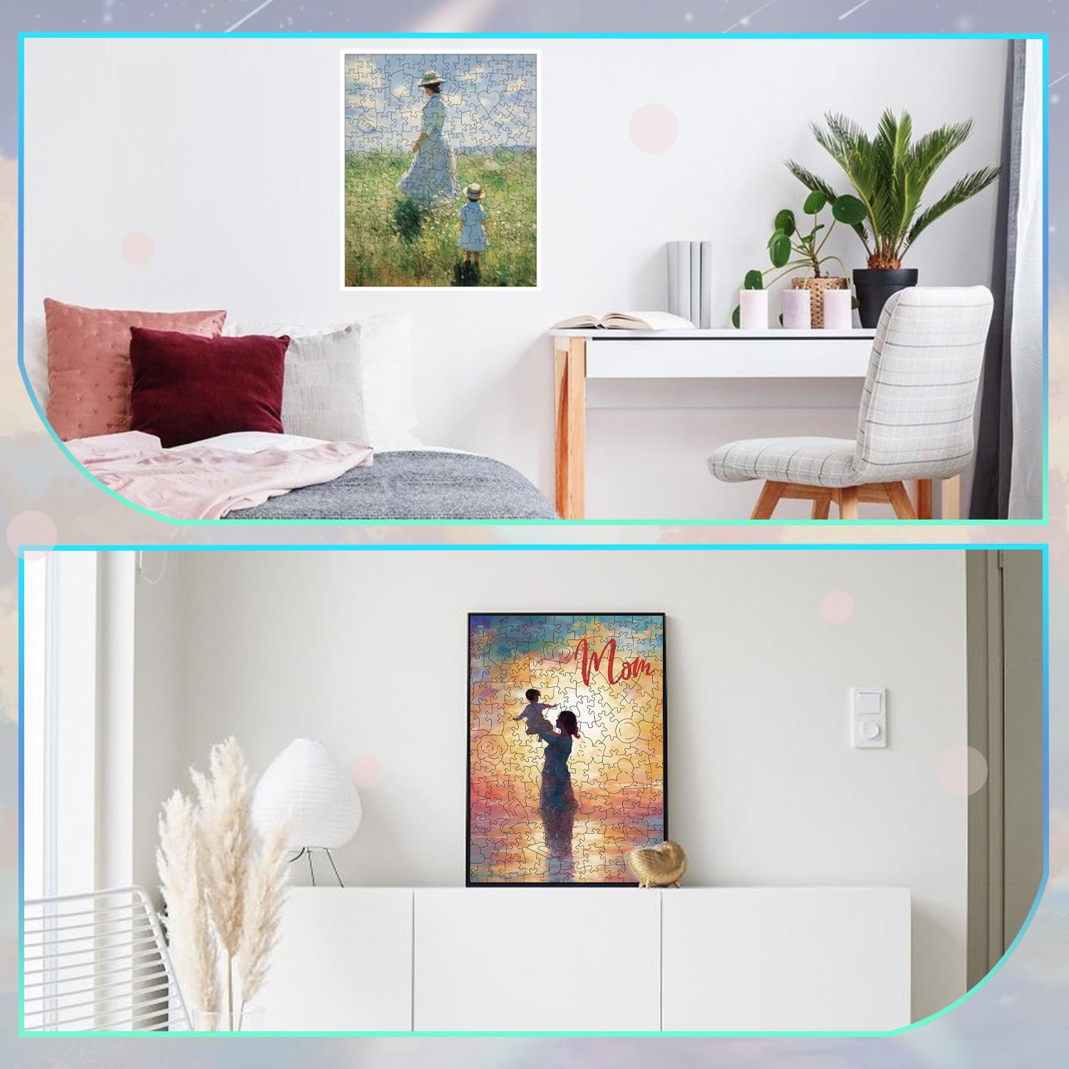 Foto 6 | Puzle De Madera Mqj-1, 200 Piezas, Para Adultos Y Niños, 30 X 26 Cm - Venta Internacional.