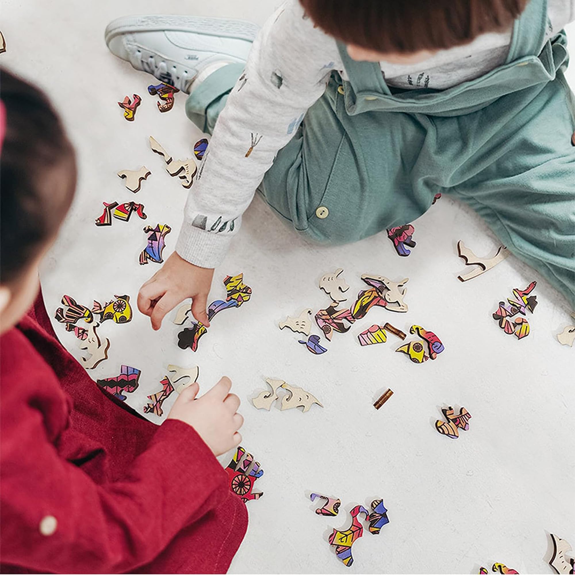 Foto 8 pulgar | Puzzle Navideño De Madera De 200 Piezas Con Forma De Animal Para Adultos - Venta Internacional.