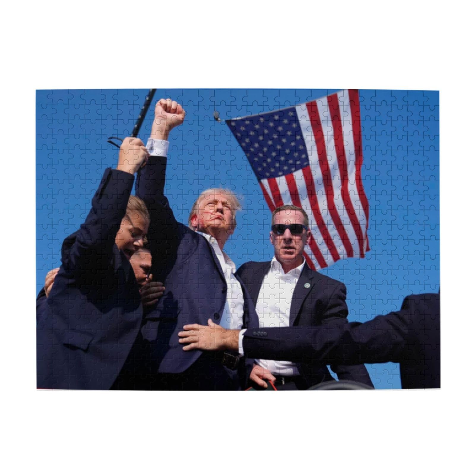 Foto 2 pulgar | Rompecabezas Genérico Trump De 500 Piezas Para Adultos Y Niños - Venta Internacional.