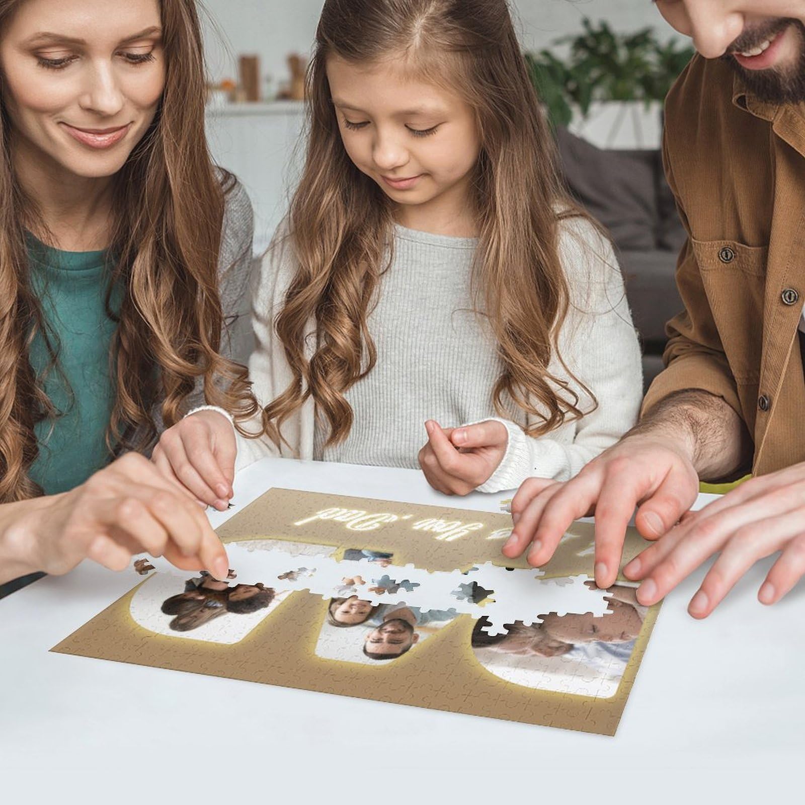 Foto 5 | Puzzle De Imágenes Personalizado De 300/500/1000 Piezas Para Adultos - Venta Internacional.