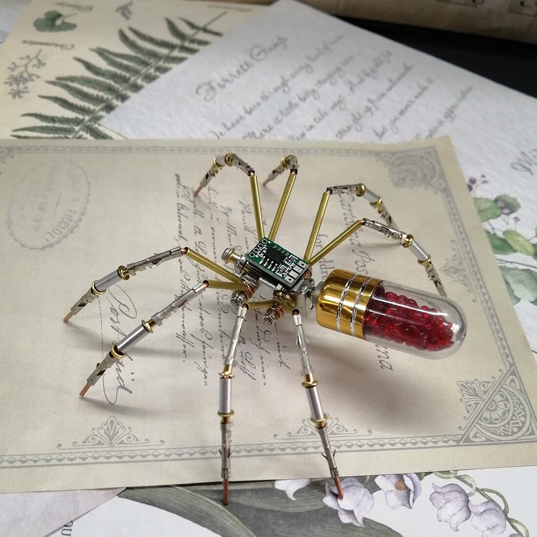 Foto 6 pulgar | Puzle 3d De Metal Con Insectos Kos30162f141mzqg Steampunk Circuit Spider - Venta Internacional.