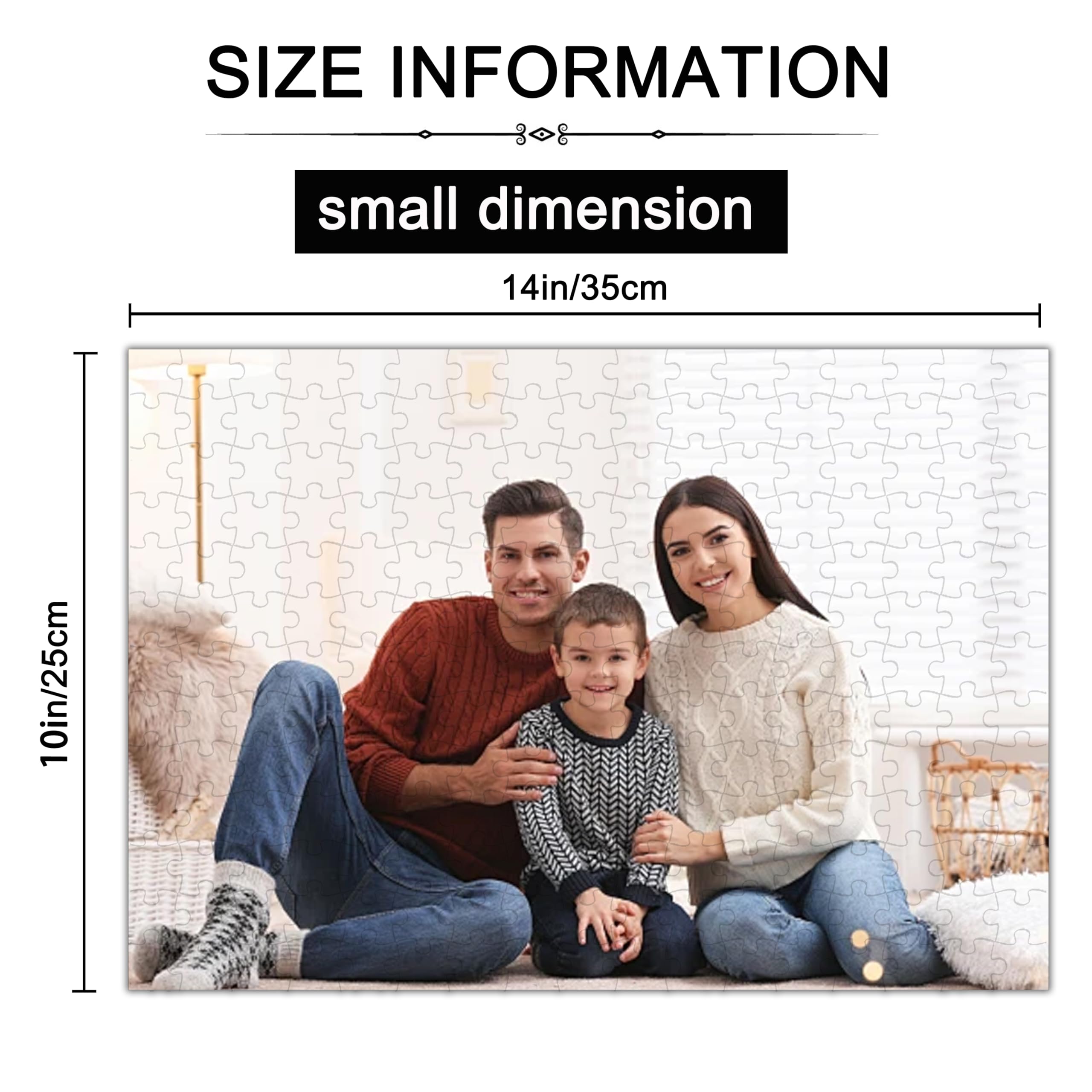 Foto 4 pulgar | Puzzle Personalizado Rompecabezas De Madera Personalizado De 200 Piezas Con Caja - Venta Internacional.
