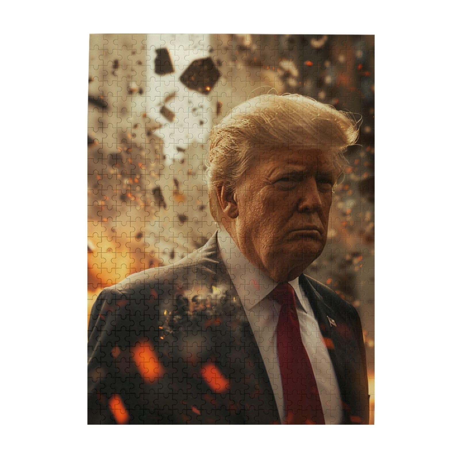 Foto 2 pulgar | Rompecabezas Calm Trump, 500 Piezas, Para Adultos Y Niños - Venta Internacional.