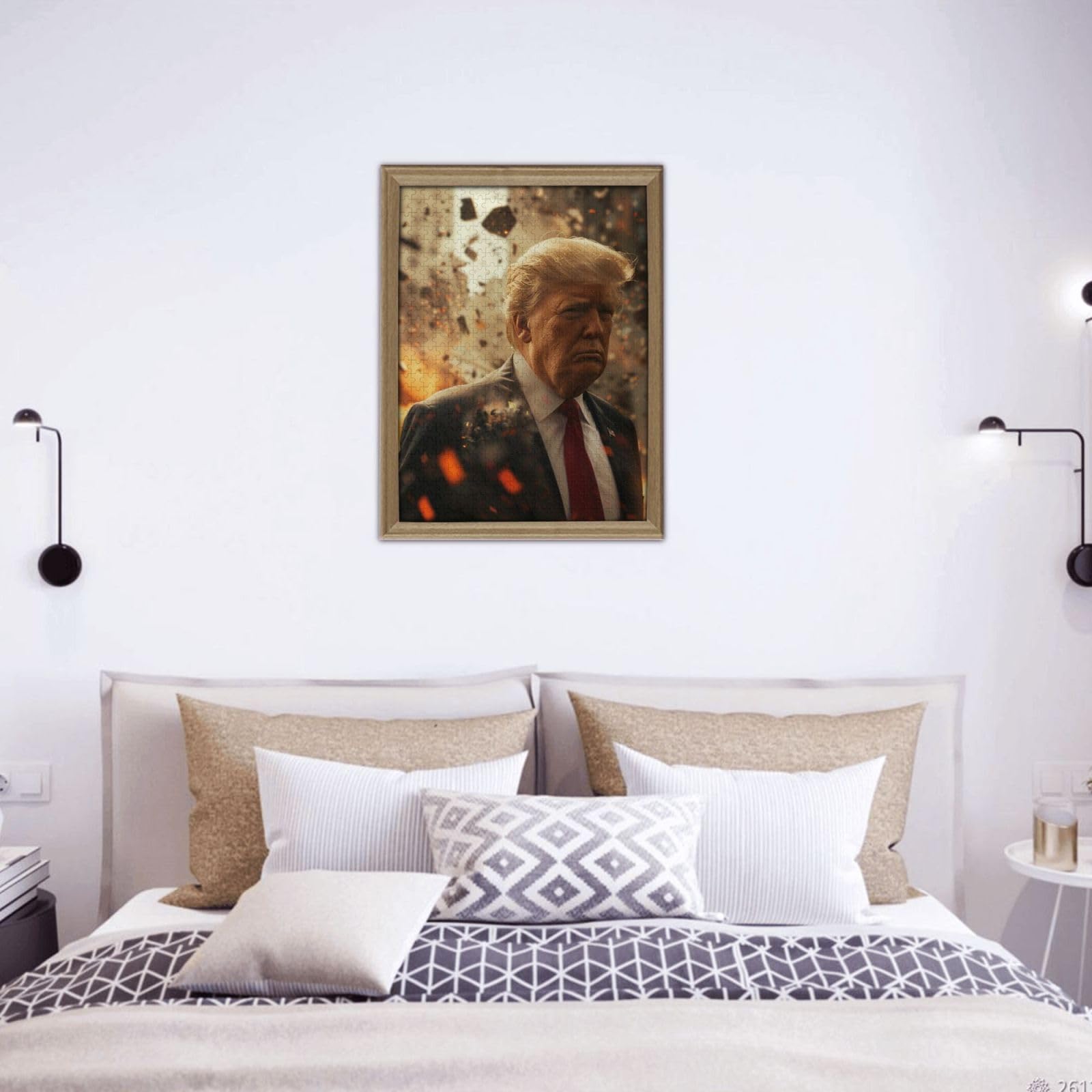 Foto 8 pulgar | Rompecabezas Calm Trump, 500 Piezas, Para Adultos Y Niños - Venta Internacional.