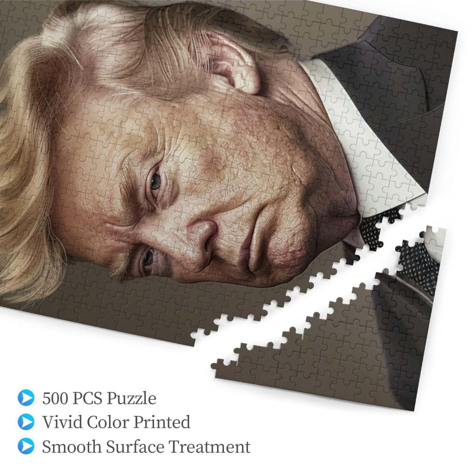 Foto 3 pulgar | Rompecabezas Cool Trump, 500 Piezas, Para Adultos Y Niños - Venta Internacional.
