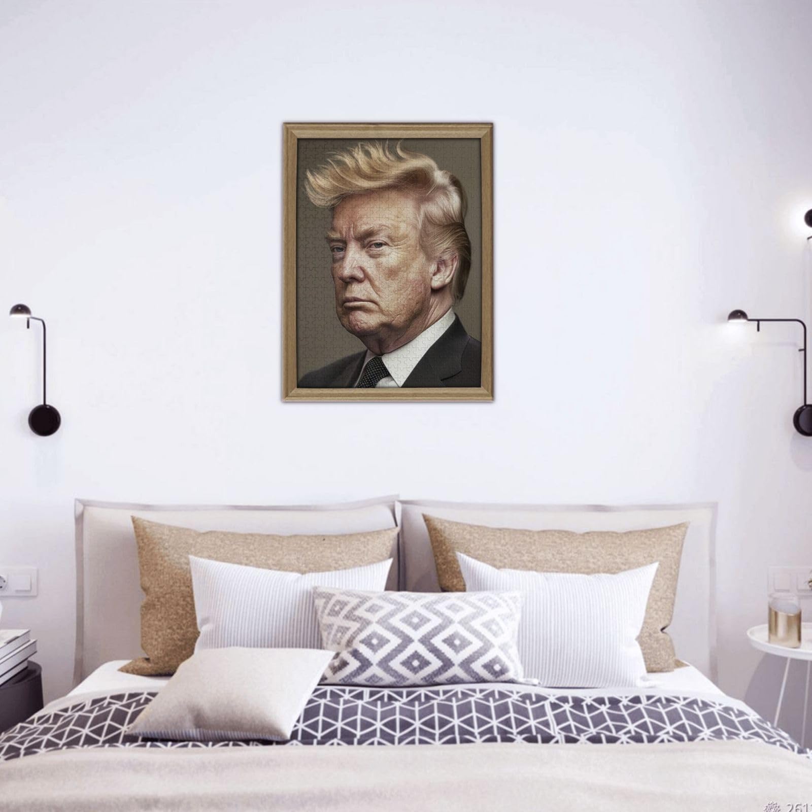 Foto 8 pulgar | Rompecabezas Cool Trump, 500 Piezas, Para Adultos Y Niños - Venta Internacional.