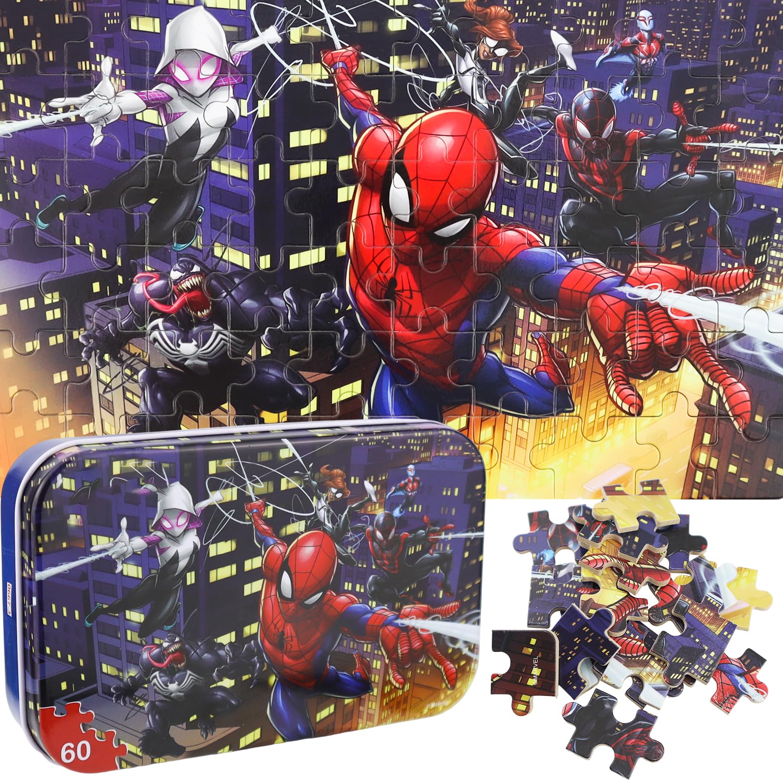 Foto 1 | Rompecabezas Neilden 60 Piezas Para Niños De 4 A 6 Años - Venta Internacional.