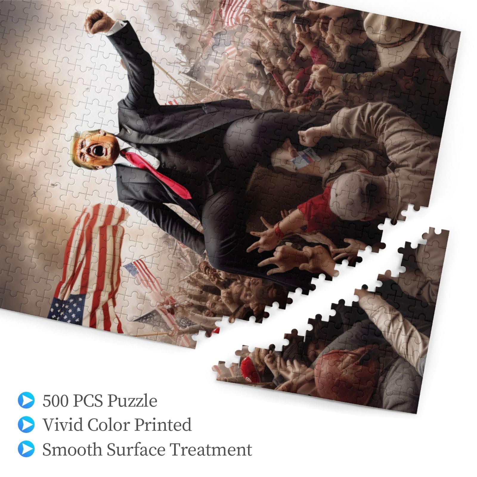 Foto 3 pulgar | Rompecabezas Genérico Victory Trump De 500 Piezas Para Adultos Y Niños - Venta Internacional.